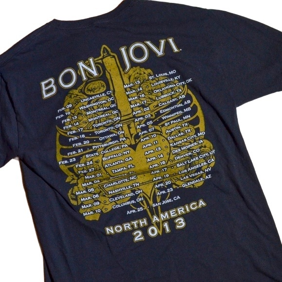 Bon Jovi North American 2013 Tour Tee - Picture 3 of 4